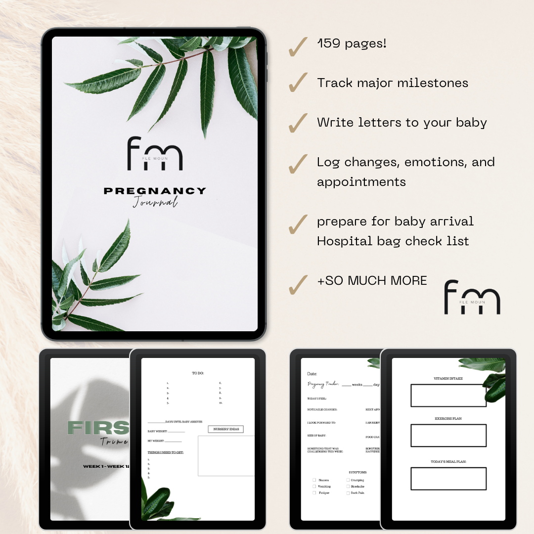 Flè Moun Pregnancy Journal